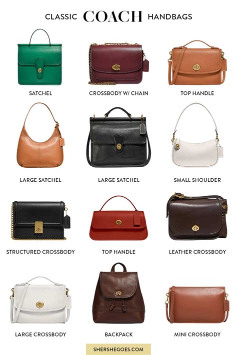 vintage coach bag styles